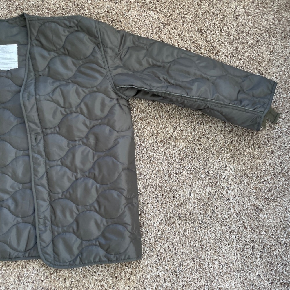 Rothco Olive Drab Quilted Liner Field Jacket Mens XL Onion Quilt 1-1128-OG1.5 - Picture 5 of 14